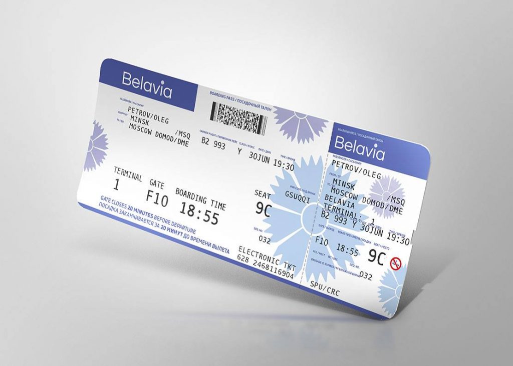 boarding pass belavia